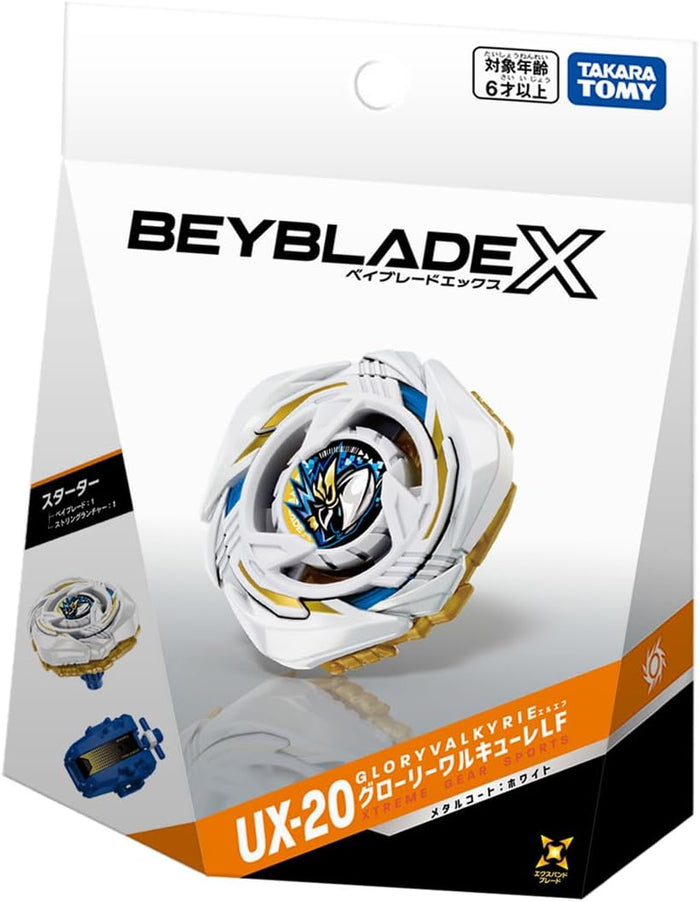 Takara Tomy Beyblade X UX-20 Starter Glory Walkure LF