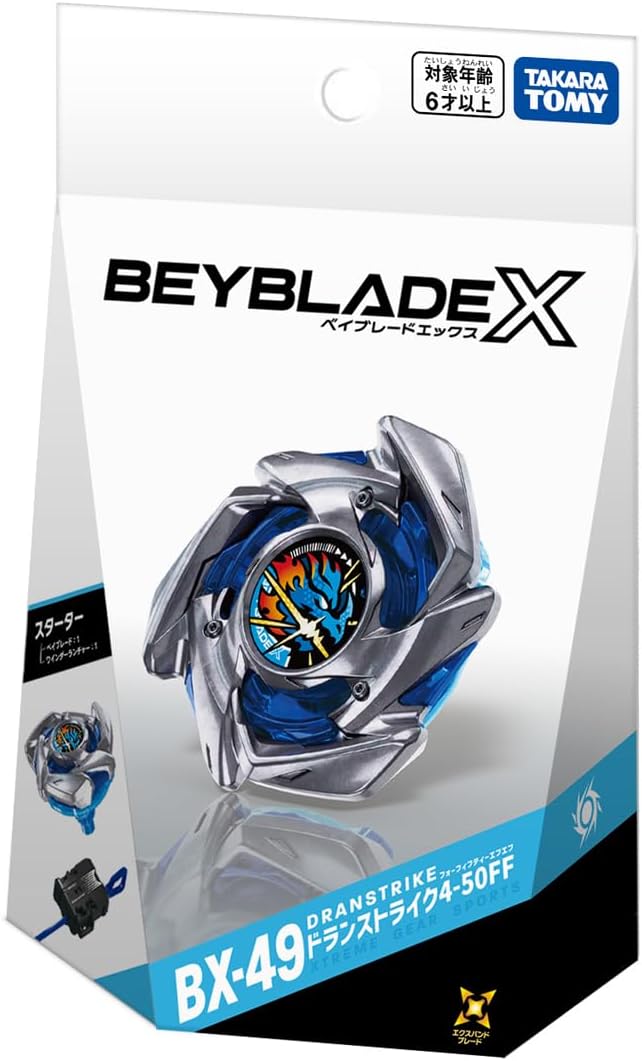 Takara Tomy Beyblade X BX-49 Starter Drunstrike 4-50FF