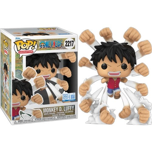 FUNKO POP Animation: One Piece - 2217 Monkey D. Luffy (Gatling) (Exclusive) 9cm