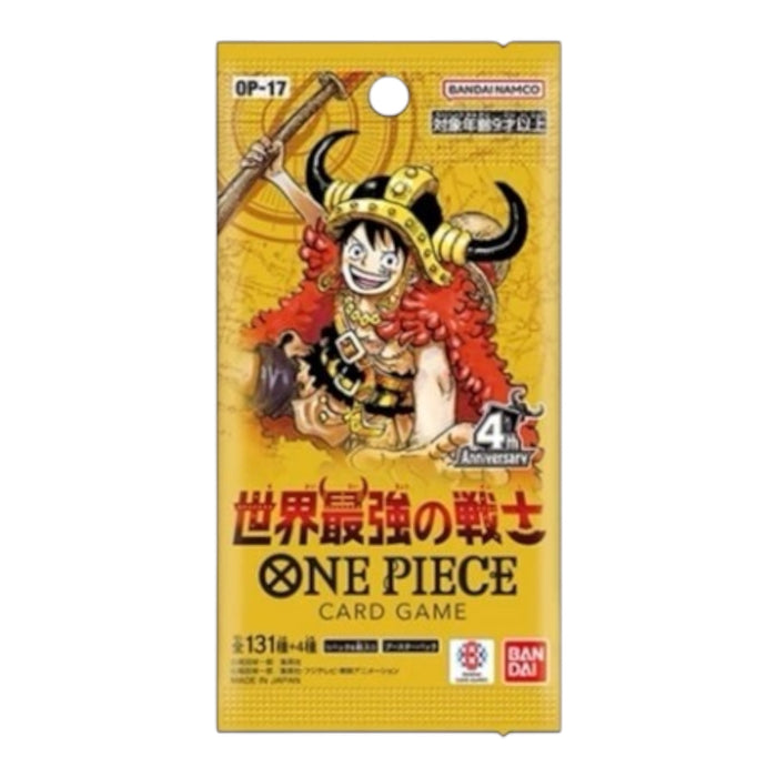 ONE PIECE CARD GAME: OP-17 World's Strongest Warrior - Booster Pack - JPN