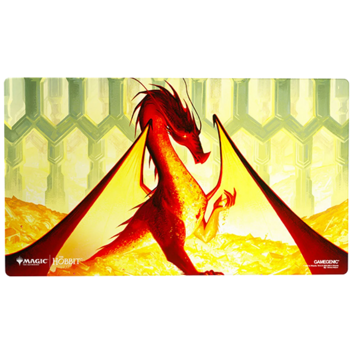 GAMEGENIC Magic: The Gathering - The Hobbit - Shiny Playmat - Smaug the Golden